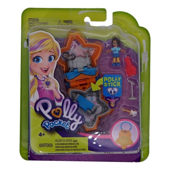 Polly Pocket Polly Stick, Dolls Really Stick, Age 4+, Opened Box - Picture 1 of 5